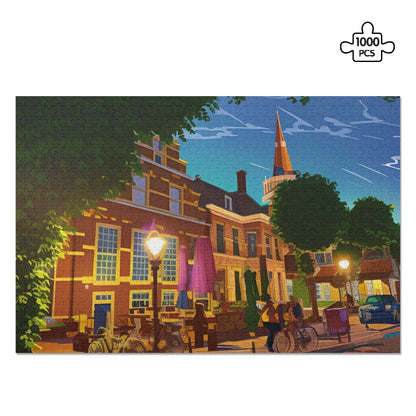 Puzzel Cartoon Voorstraat (1000 stuks)