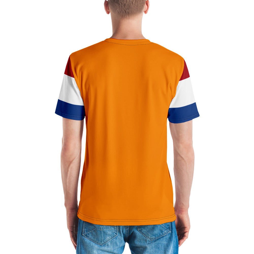 Heren Oranje T-shirt