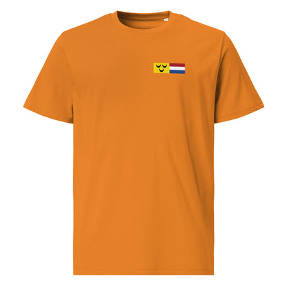 Oranje T-Shirt Uniseks T-shirt van biologisch katoen