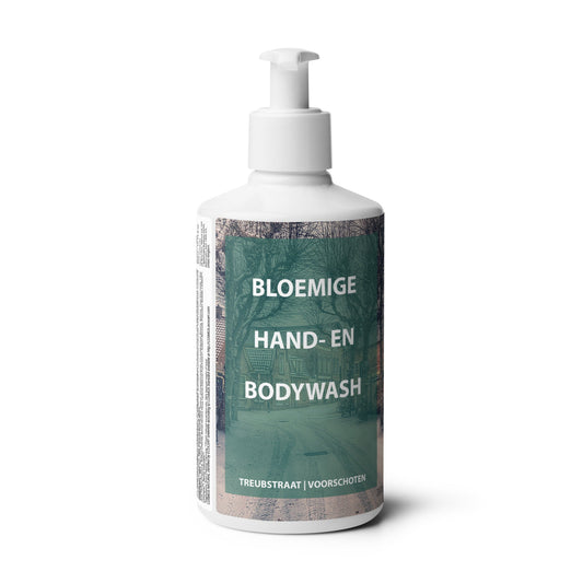 Bloemige hand- en bodywash Treubstraat - Webshop I Love Voorschoten