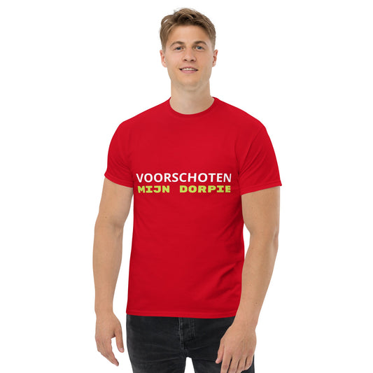 Heren T-shirt, Voorschoten mijn dorpie - Webshop I Love Voorschoten