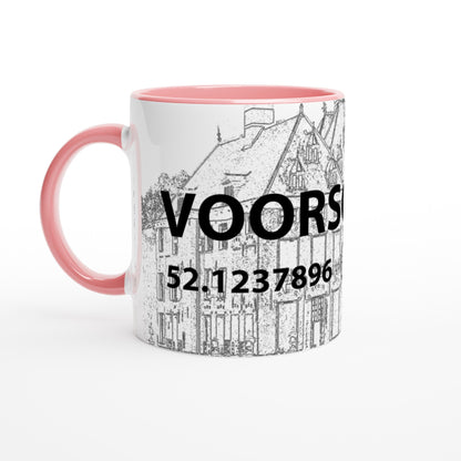 MOK met coördinaten kasteel Duivenvoorde - I Love Voorschoten & Voorschoten.Online