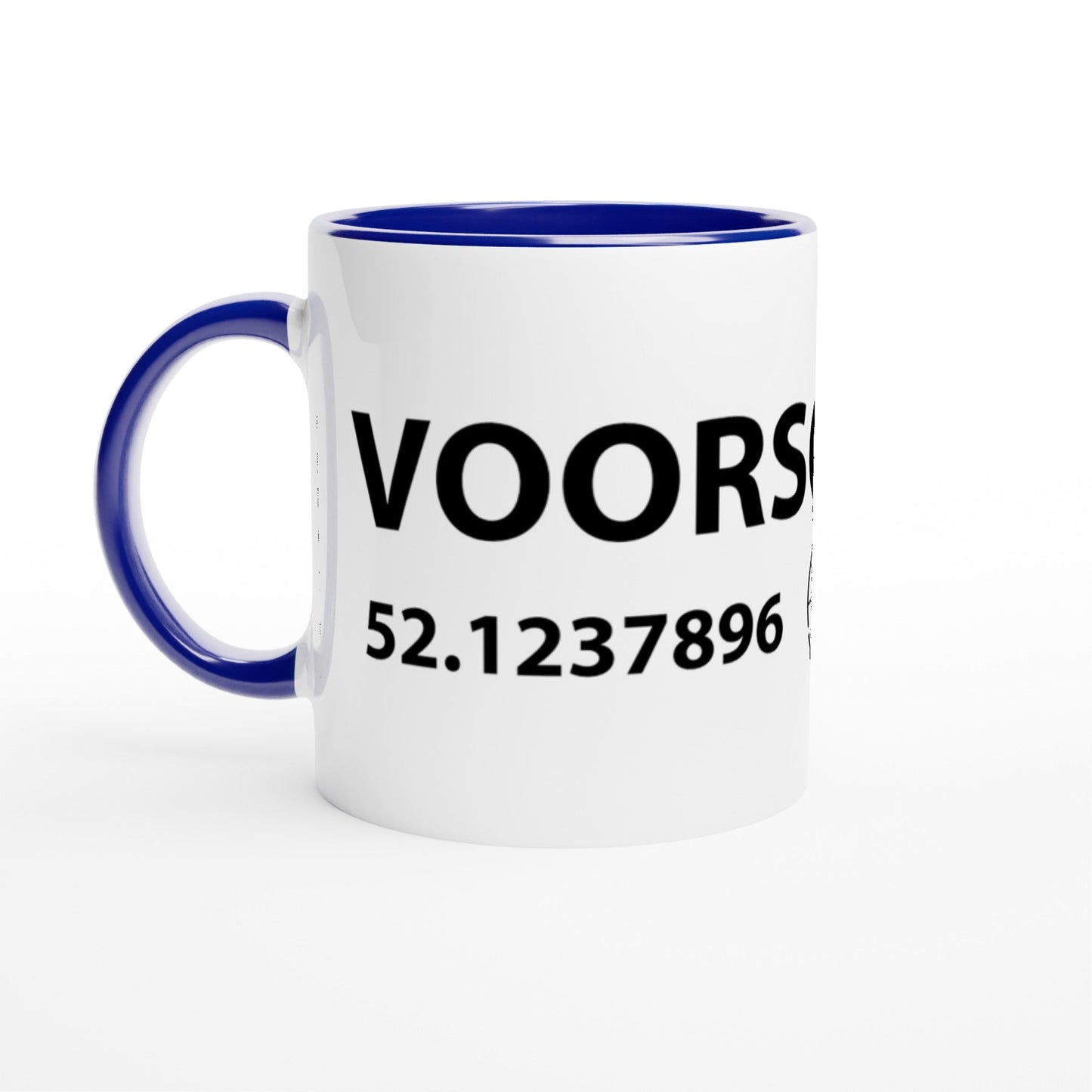 MOK met coördinaten Voorschoten - Webshop I Love Voorschoten