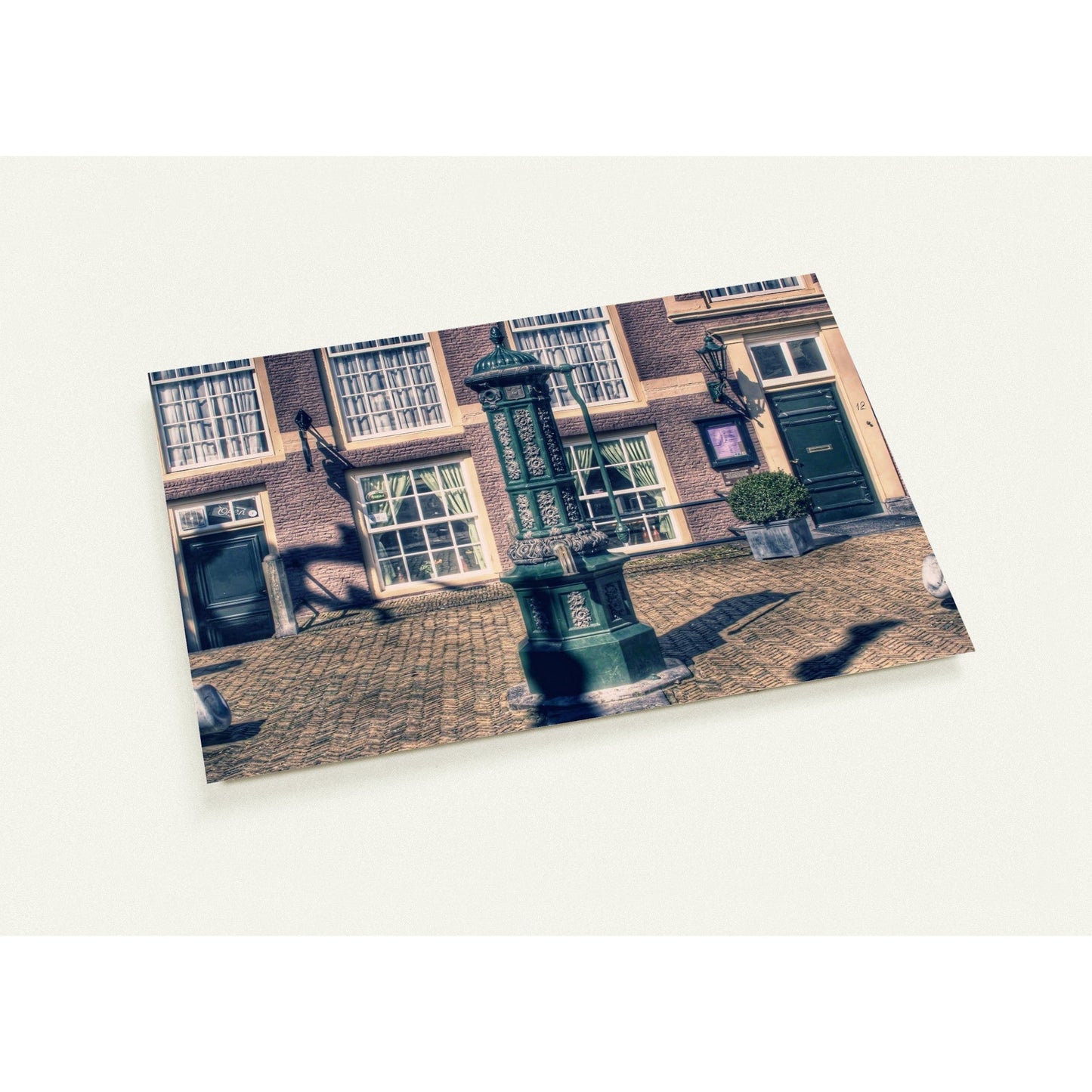 Set of 10 postcards (standard envelopes) Village pump