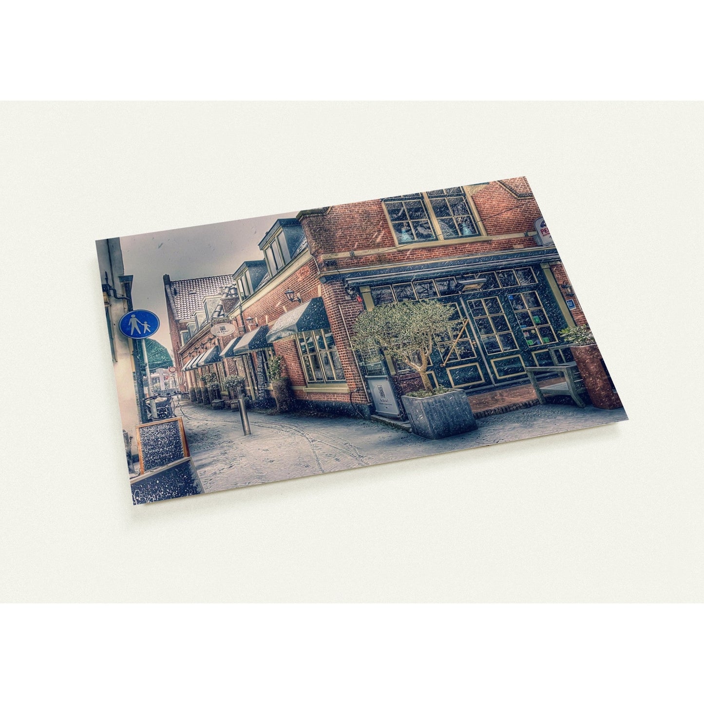 Set of 10 postcards (standard envelopes) Tramstraat