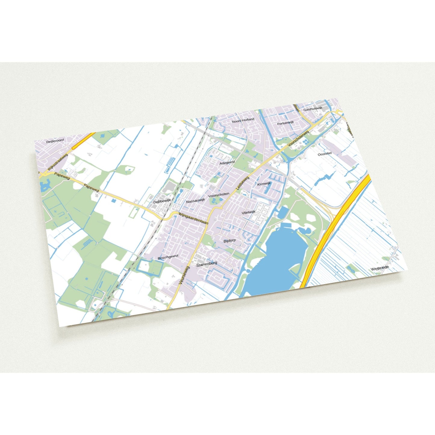 Set of 10 Postcards (Moving) Cards (Standard envelopes) Card Voorschoten