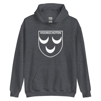 Uniseks hoodie logo Voorschoten - I Love Voorschoten & Voorschoten.Online
