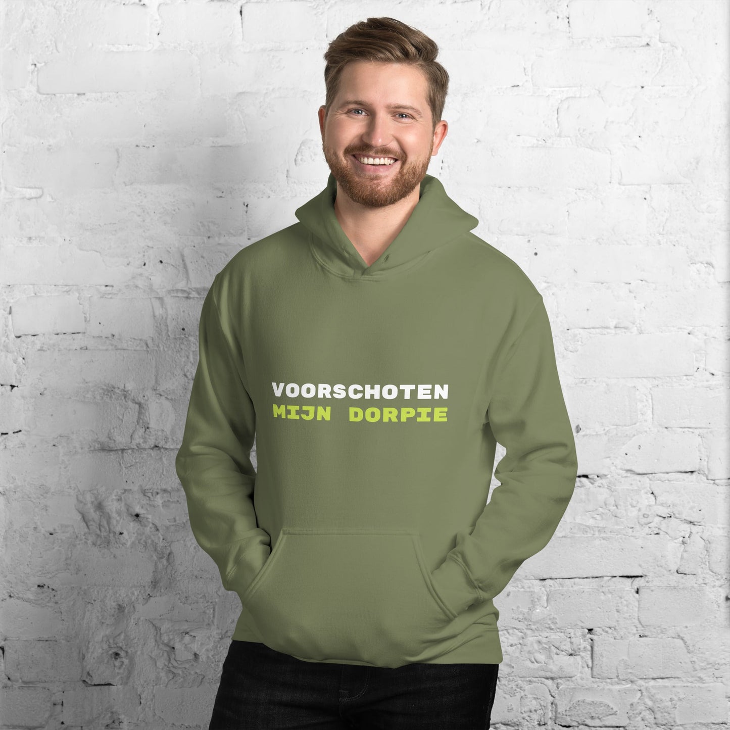 Uniseks hoodie Voorschoten mijn dorpie (Limited Edition)