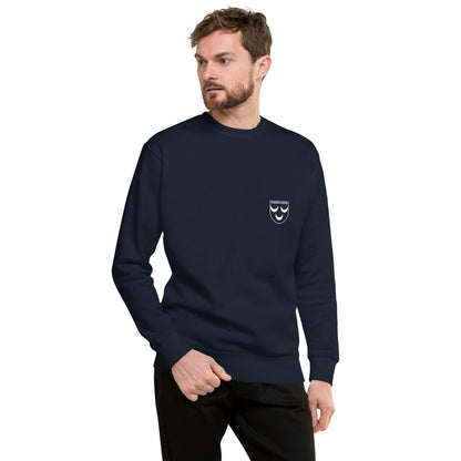 Uniseks premium sweatshirt - I Love Voorschoten & Voorschoten.Online